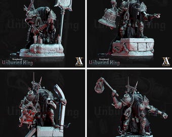 FULGOR MORTIS from "Gravebound - The Unburied King" by [Archvillain Games] | 32 mm Miniature | 16K 3D Print | Tabletop