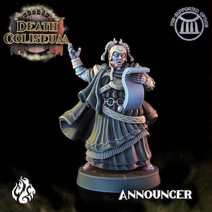 ANNUNCIATORE da "Death Coliseum" di [Crippled God Foundry] | Stampa 3D 16K | Da tavolo | PnP | Giochi di guerra | gioco di ruolo