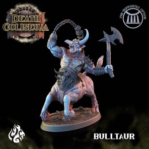 BULLTAUR da "Death Coliseum" di [Crippled God Foundry] | Stampa 3D 16K | Da tavolo | PnP | Giochi di guerra | gioco di ruolo