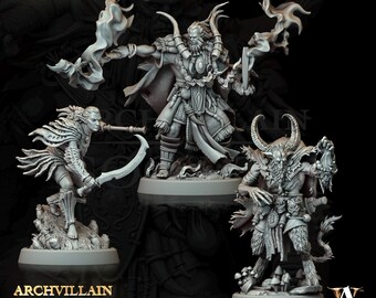 ARCHVILLAIN SOCIETY Vol. XLIV by [Archvillain Games] | 16K 3D Printing | Tabletop | Wargaming | PnP | 32 mm Miniature