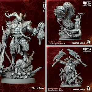 ARCHVILLAIN BESTIARY Vol. XXIII von [Archvillain Games] | 16K 3D Druck | Tabletop | Wargaming | PnP | 32mm Miniatur