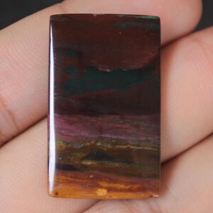 Scenic Java Klawing Jasper: Multicolor Gemstone