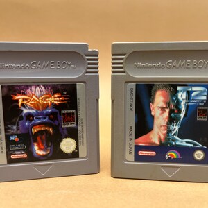 ゲームボーイ クラシックス バンドル | プライマルレイジ + ターミネーター2 | テスト済みヴィンテージ