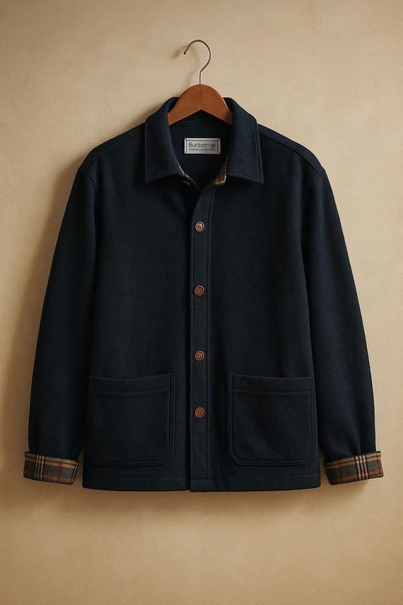 ジャケット・アウター BURBERRYS 80s wool Harrington Jacket Vintage burberrys harrington nova - Gem