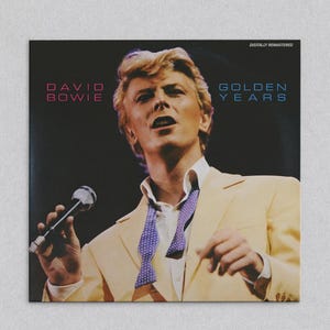 David Bowie Golden Years Vinyl LP | 1983 Remastered Canadian Release | Iconic Collectible Music Memorabilia