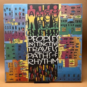 A Tribe Called Quest – 33 tours instinctif de Peoples | Classique hip-hop de 1990 | Vinyle neuf - Réédition