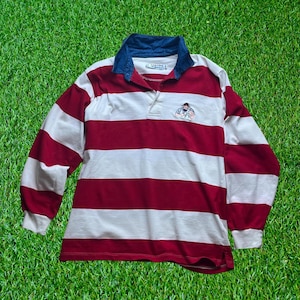 Vintage Tintin Rugby Shirt: 90s Hergé Collection Comic Memorabilia