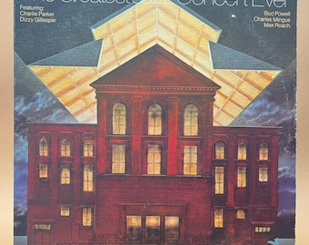 Vintage 1973 Prestige The Greatest Jazz Concert Ever PR 24024 Massey Hall 2LP
