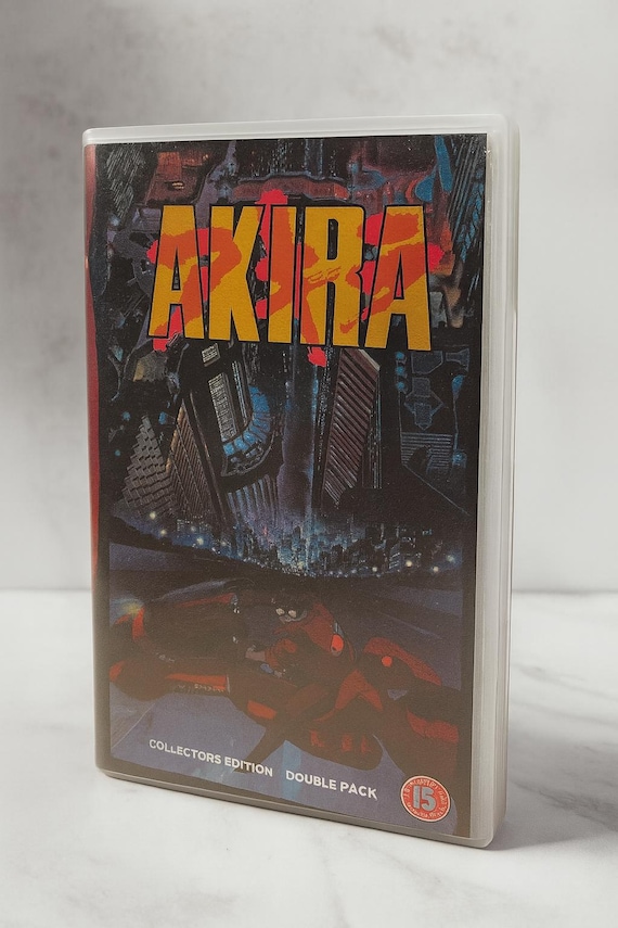 Akira 1991 UK Collector's Edition Double VHS: Rare Cyberpunk Anime