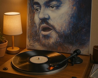 Luciano Pavarotti Verismo Arias Vinyl LP 1980 Canada London Records LDR 10020 Opera