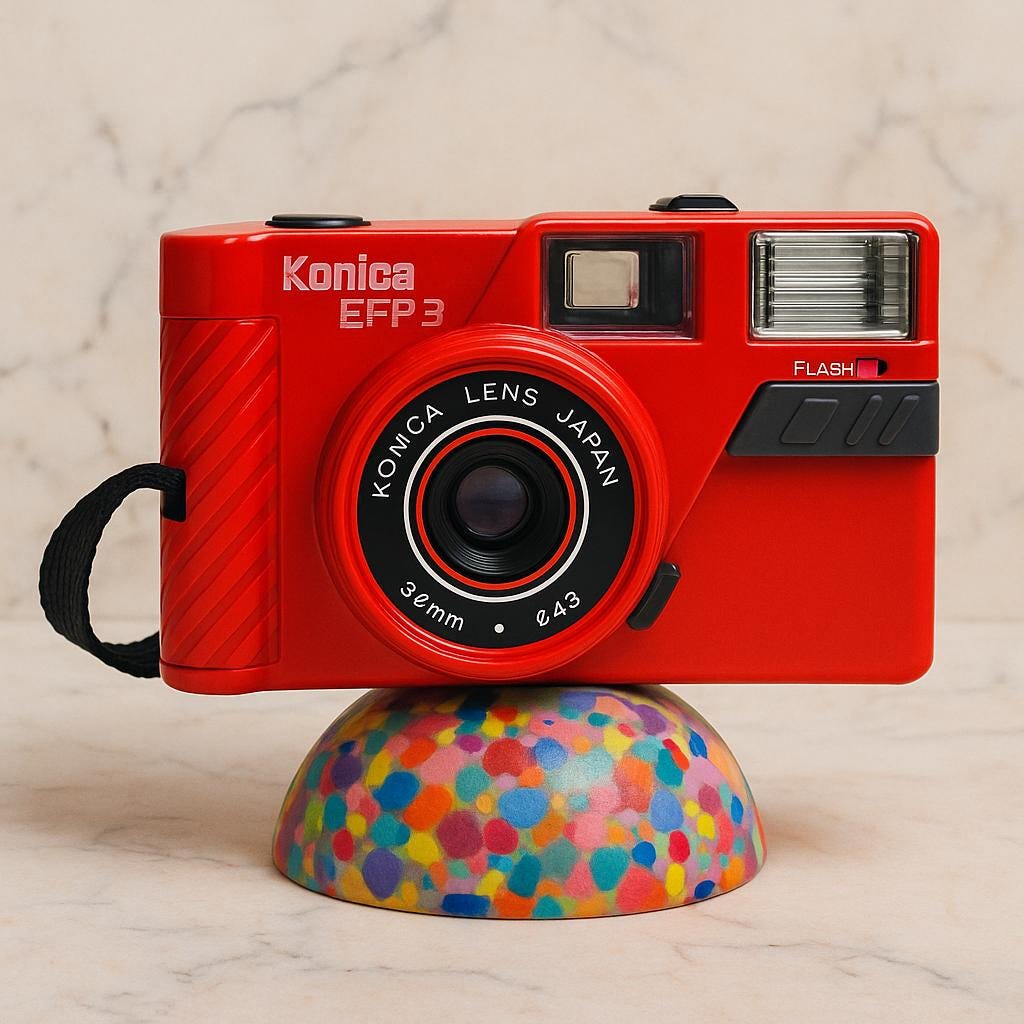 Konica EFP 3 コンパクトフィルムカメラ Konica EFP 3 - EFP-3 – BuyMoreFilm