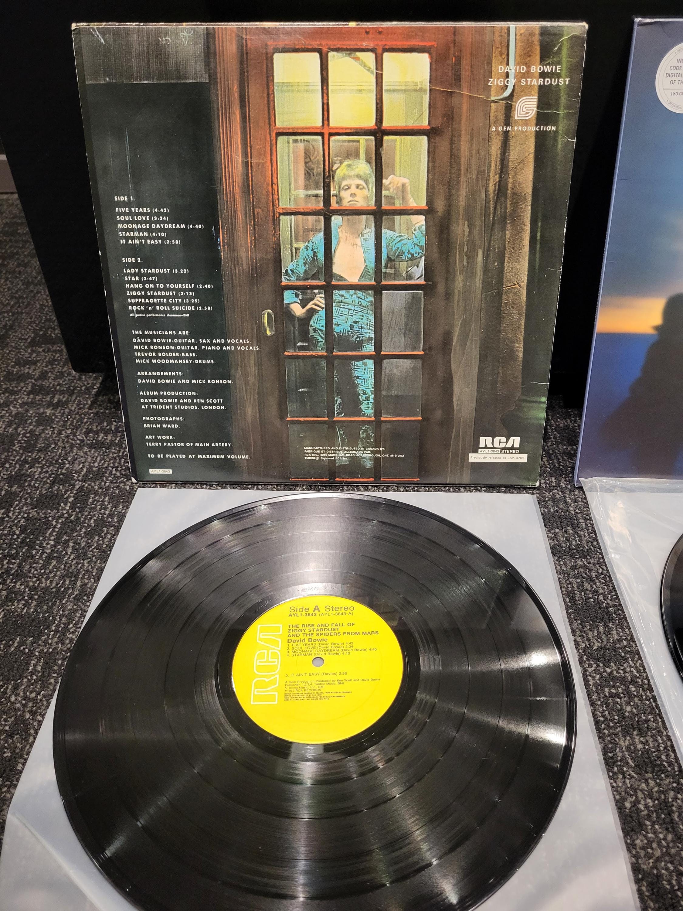 David LP Bowie ジギー・スターダスト デビッド・ボウイ BOWIE DAVID