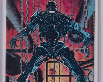 Terminator #4 Comic (1990) - Dark Horse Sci-Fi Action Collectible, Bagged & Boarded, Good Condition