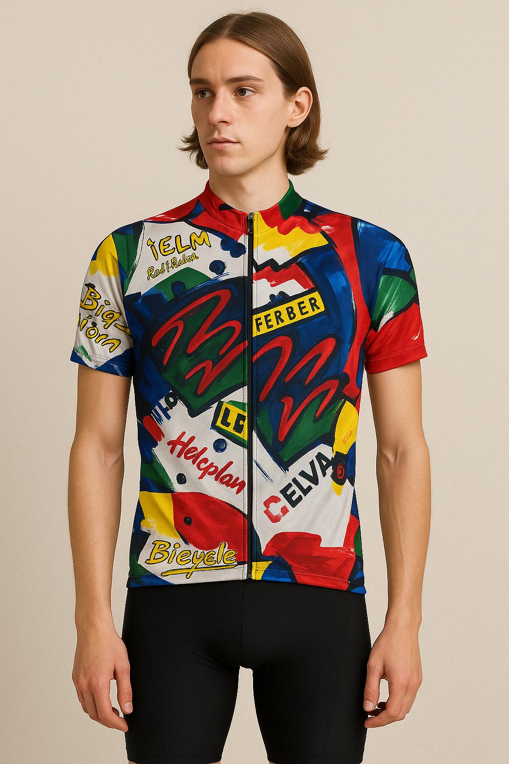 90年代ヴィンテージ マックス・ヒュルツェラー スイス自転車チーム