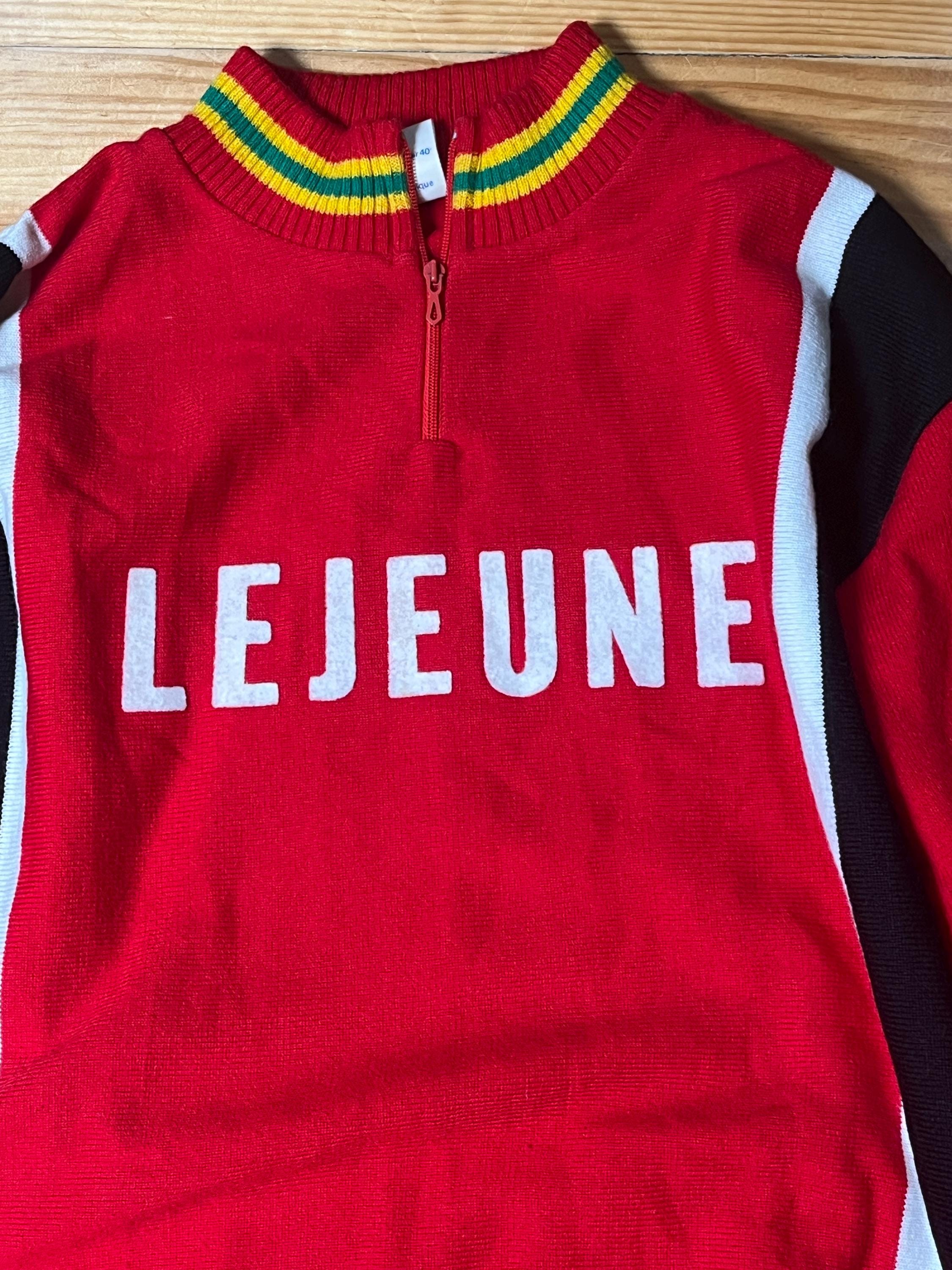 ヴィンテージ 1970 年代 Lejeune サイクリング ジャージ | Tricots DU