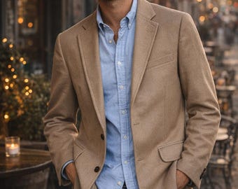 ヴィンテージ IZOD ラコステ ウール ブレザー ブラウン テーラードジャケット アメリカ製