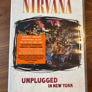 Nirvana MTV Unplugged 1994 | Region Free DVD | 90s Grunge