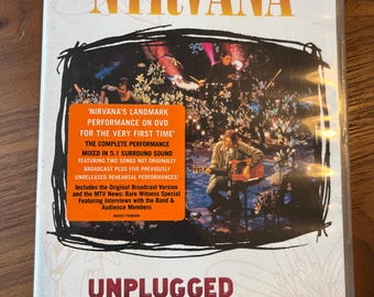 Nirvana MTV Unplugged 1994 | Region Free DVD | 90s Grunge