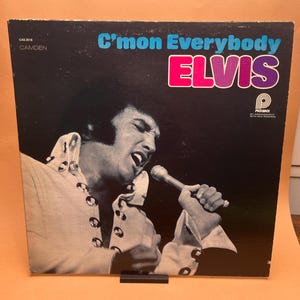 Elvis Presley Vinyl LP: C&#39;mon Everybody, 1971 German Pressing
