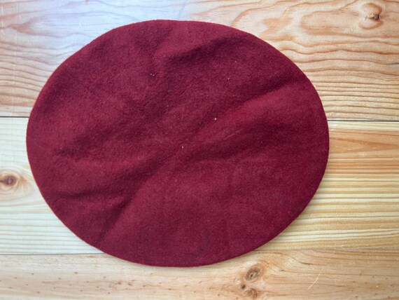 Vintage Pierre Laulhere French Red Beret Pierre Laulhère | Accessories | Vintage Unisex Pierre  main image 2