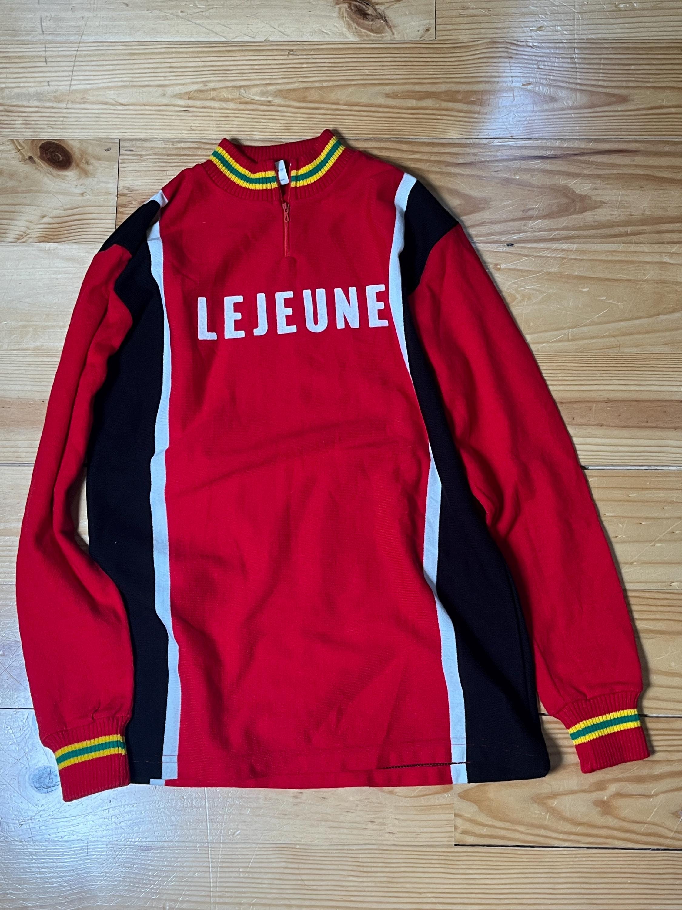 ヴィンテージ 1970 年代 Lejeune サイクリング ジャージ | Tricots DU