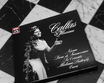 Maria Callas Vinyl Box Set • French Pressing • 4×LP + 45RPM +