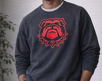 ヴィンテージ ナイキ ジョージア・ブルドッグス スウェットシャツ XL | レッドロゴ クルーネック | NCAA カレッジフットボール