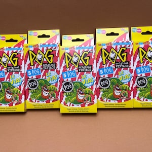 POG Serie 1 French Edition Booster Pack | 2020 Asmodee Neuauflage 25 POGs Versiegelt