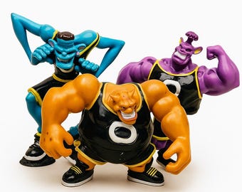 Vintage 90s Space Jam MonStars Figures – Bupkus & Blanko Set | 1996 Warner Bros