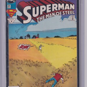 スーパーマン: 友人のための葬式 #7 | DC コミック 1993 | 袋詰め・ボード入り | 高級コレクターズアイテム