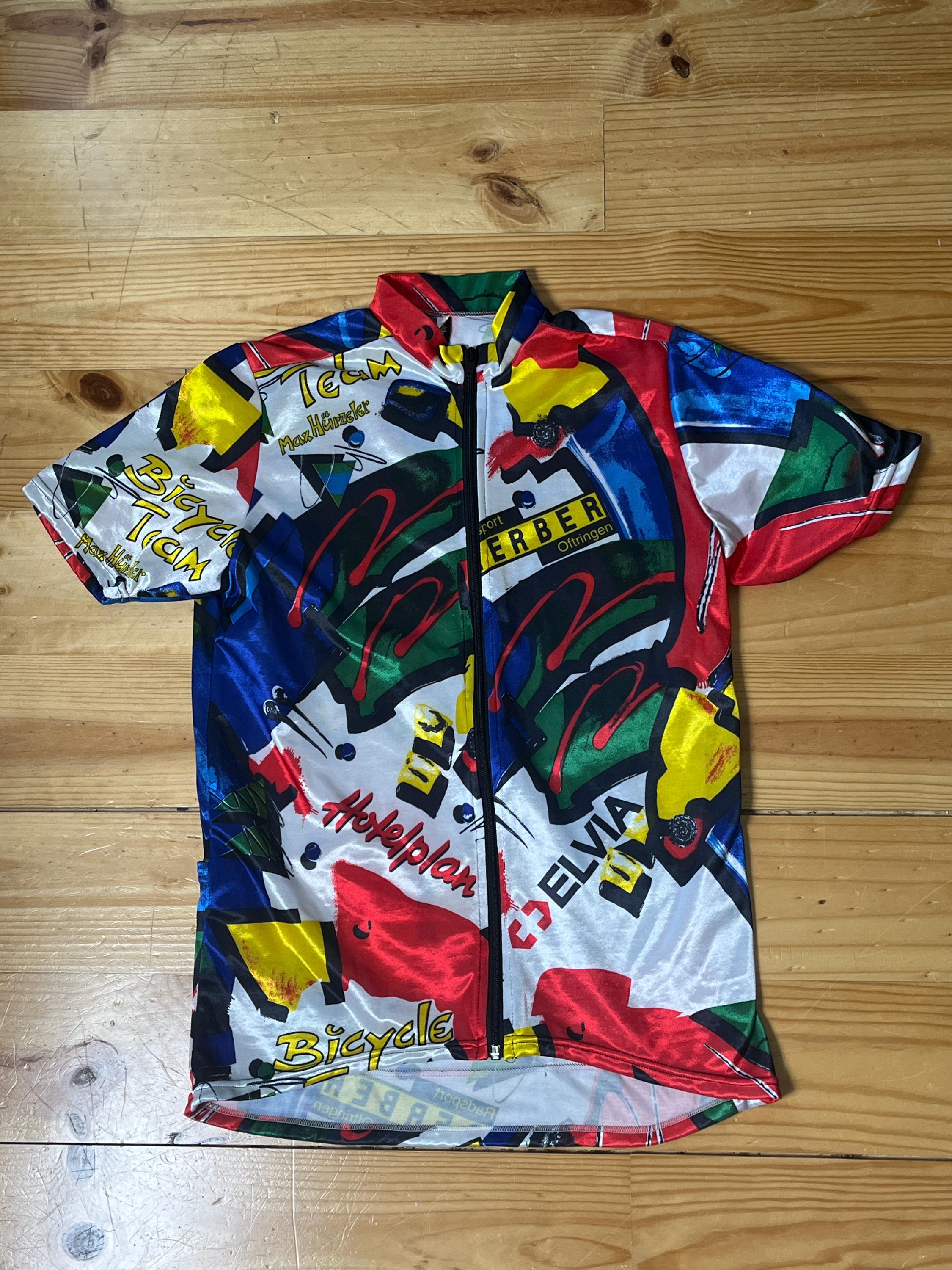 90年代ヴィンテージ マックス・ヒュルツェラー スイス自転車チーム