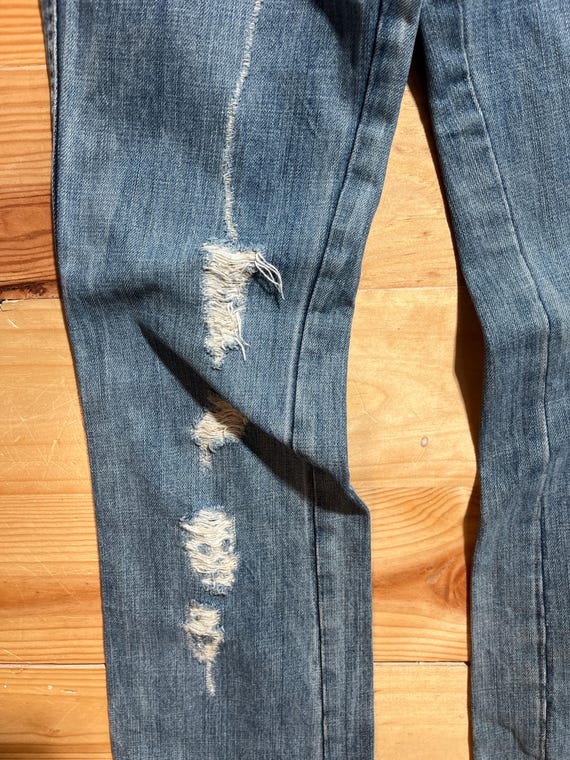 Rare Dolce & Gabbana Strawberry Jeans • Y2K Low Rise Denim Rare Dolce & Gabbana Strawberry Jeans • Y2K Low Rise Denim