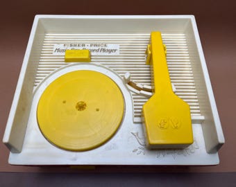 ビンテージ　USA Fisher-Price オルゴール　フィッシャープライス ビンテージ フィッシャープライス レコードプレーヤー 1970年代