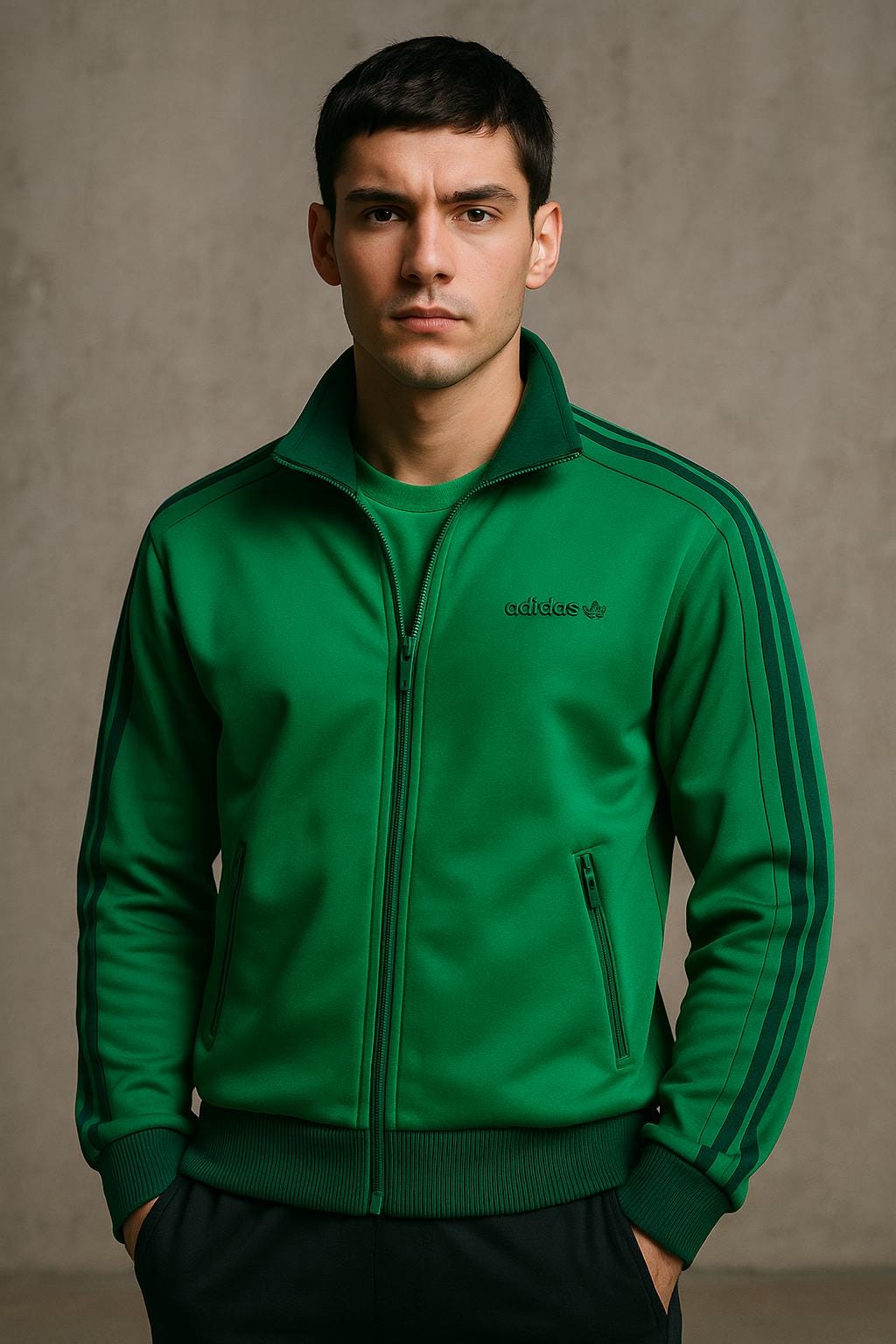 Vintage adidas ミリタリージャケット y2k ミリタリー テック y2k 80s 90s old adidas アディダス トラックジャケット