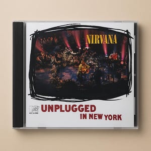 Nirvana MTV Unplugged in New York CD | 1994 German Press | RARE Factory Sealed | Kurt Cobain Grunge Collectible | Music Archive Artifact