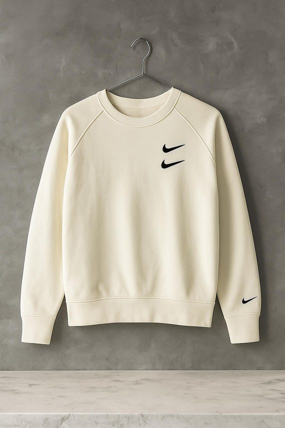 nike sweatshirt double swoosh