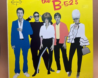 Das B52s Vinyl LP 1979 Debütalbum Kanadische Pressung Warner Bros New Wave LP