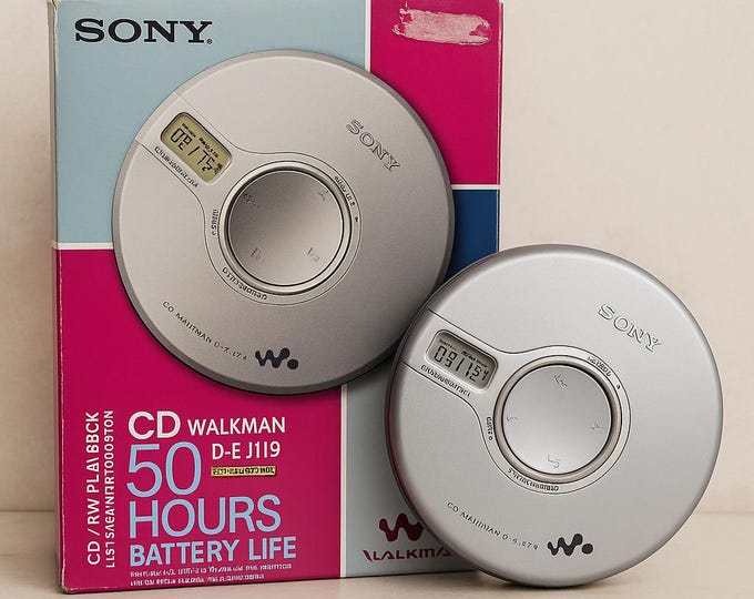 Sony Walkman D-EJ119 CD Player – 90s Tech Relic | Mega Bass + G ...