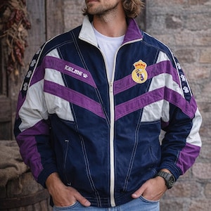 Vintage Real Madrid Jacket - Etsy