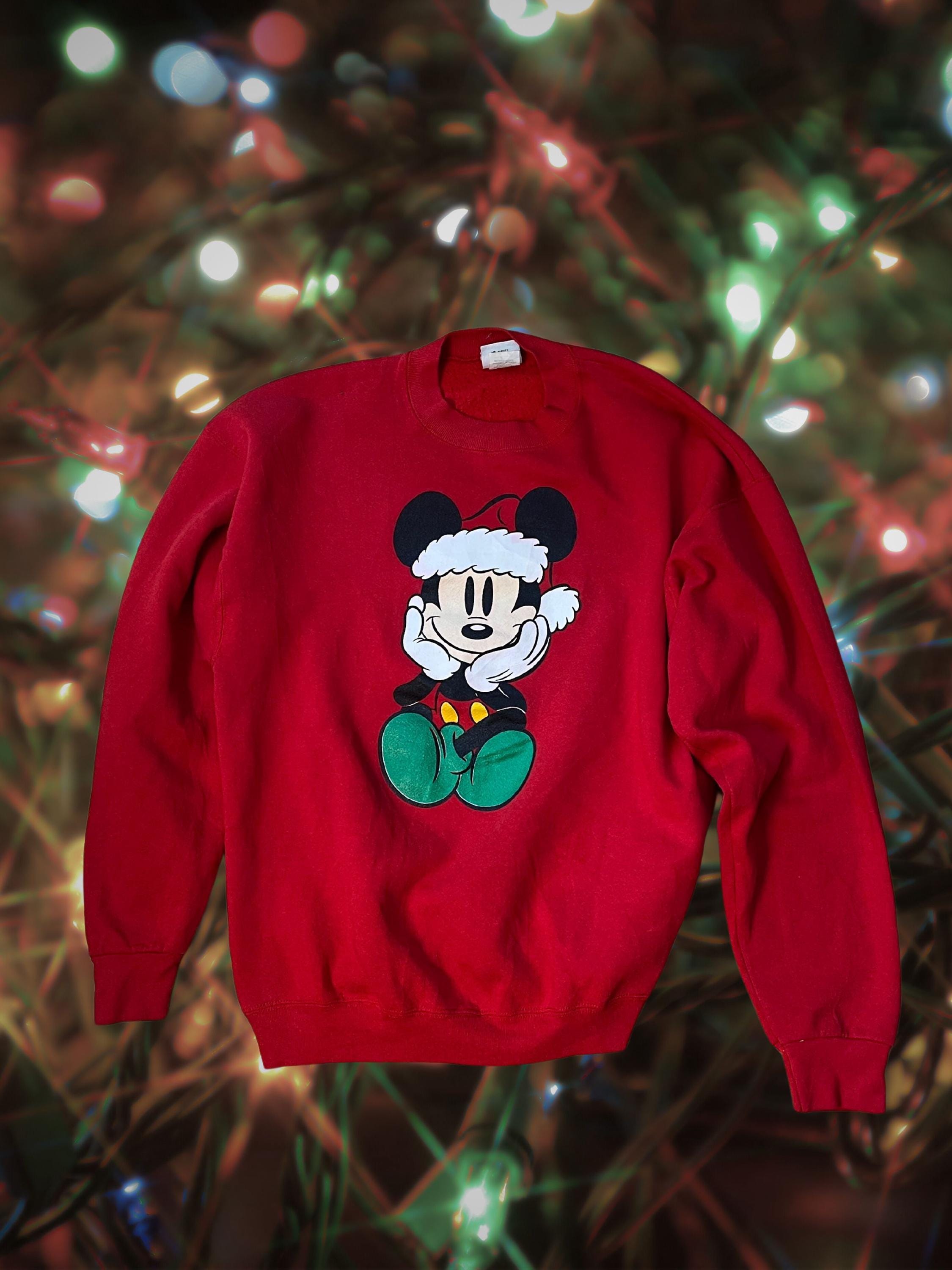 Disney Mickey Mens Mickey Mouse Christmas Sweater DISNEY Store