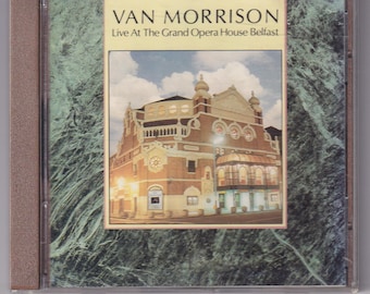 Van Morrison Live at the Grand Opera House Belfast CD, 1984 US Release