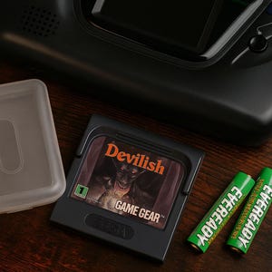 デビリッシュ PAL セガ ゲームギア 1992 レア ピンボール アクション カートリッジ