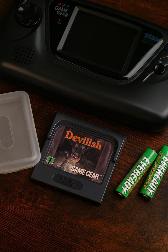 Jeu Devilish Sur Sega Game Gear - PAL FR Complet - Très Bon état
