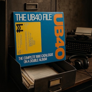 UB40 - The UB40 File Vinyl LP (1985) Original Reggae Album