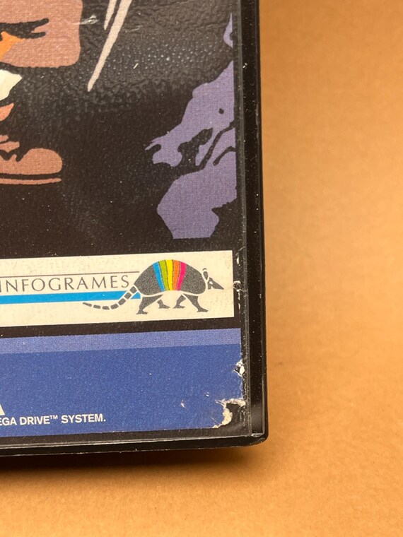 Jeu Tintin Au Tibet Complet Sur SEGA Megadrive - Bon état, Boîte Et Instructions