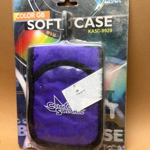 New Game Boy Color Purple Soft Case: Retro Gaming Accessory