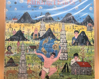 Talking Heads - Little Creatures LP de vinilo: prensado canadiense de 1985, clásico del pop art