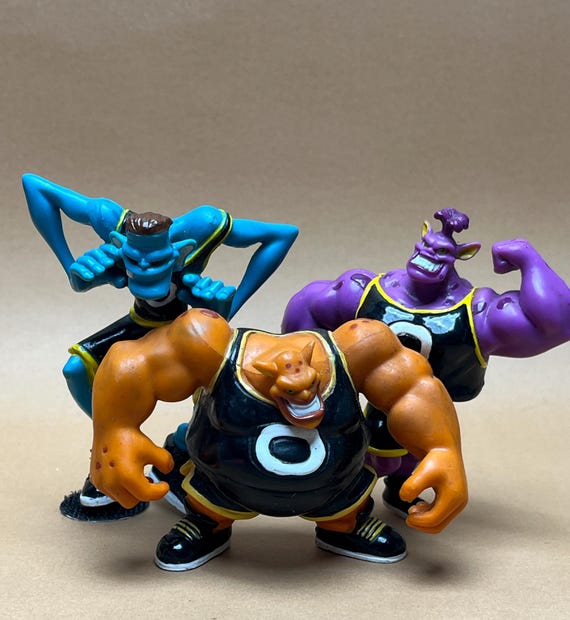 Vintage 90s Space Jam Monstars Figures – Bupkus & Blanko Set