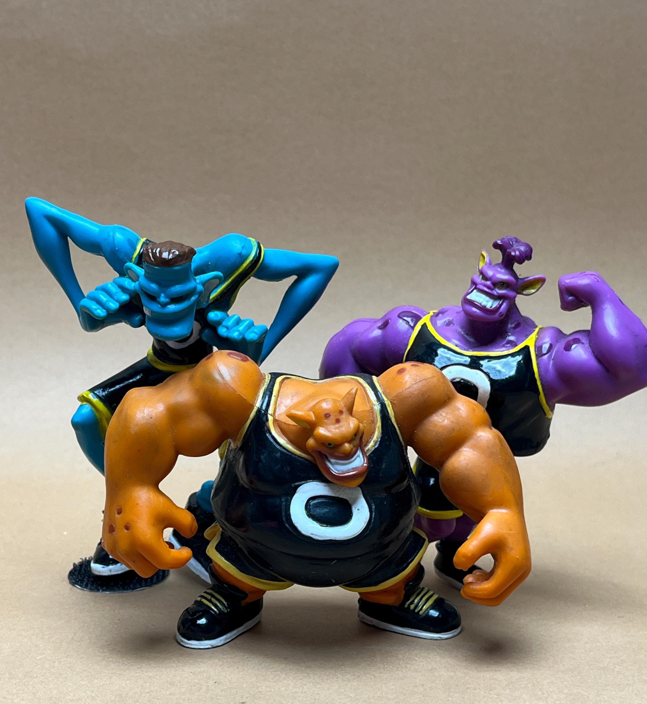 Vintage 90s Space Jam Monstars Figures – Bupkus & Blanko Set