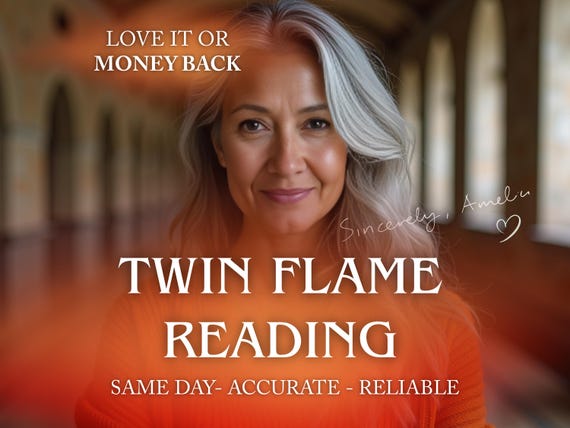 Twin Flame Tarot Reading | Soul Contract Reading | Same Hour or Same Day Psychic Love Guidance